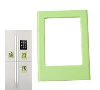 Picture Frames - Magnetic Refrigerator Decor, Kids Art Frame for Visual Display, Home Organizer Item, Renters Accessory Set with Clear Protective Sheet, Kitchen Component for Memo Attachment