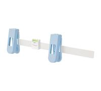 Picture Hanging Tool, Adjustable Magnetic Nail Hanger With Level Ruler | 42x12.5x5.7cm, Drywall Photo Frame Hanger Kit