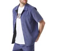 Picture Organic Clothing - Camisas - Nollur Shirt Skipper Blue - Talla M - Azul Azul M