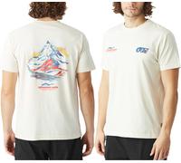 Picture Organic Clothing - Camisetas - D&S Switzerland Tee Natural White - Talla S - Blanco Blanco S