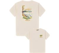 Picture Organic Clothing - Camisetas - D&S Tofino Tee Natural White - Talla M - Blanco Blanco M