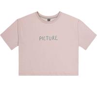 Picture Organic Clothing - Camisetas mujer - Keynee Tee Woodrose para Mujer - Talla L - Rosa Rosa L