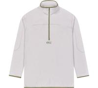 Picture Organic Clothing - Ropa de senderismo - Inaria 1/4 Fleece Wind Chime - Talla L - Blanco Blanco L