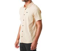 Picture Organic Clothing - Ropa de senderismo - Klivox Shirts Wood Ash de Nylon - Talla L - Beige Beige L
