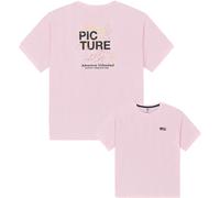 Picture Organic Clothing - Ropa de senderismo mujer - Timont Tech Tee W Ballerina para Mujer de Lana - Talla S - Rosa Rosa S