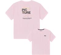 Picture Organic Clothing - Ropa de senderismo mujer - Timont Tech Tee W Ballerina para Mujer de Lana - Talla M - Rosa Rosa M