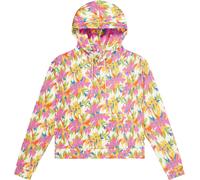Picture Organic Clothing - Sudaderas - Neris Crop Hood Alstro Print para Mujer - Talla S - Rosa Rosa S