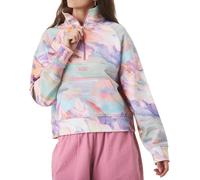 Picture Organic Clothing - Sudaderas y forros polares Mujer - Quenda 1/2 Zip P Montanea Print para Mujer - Talla L - Rosa Rosa L
