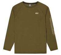 PICTURE Timont Ls Tech Tee - Hombre - Verde - talla M- modelo 2026
