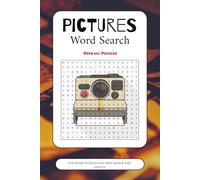 Picture Word Search Puzzle Book: Word Search Book with Easy to Read Print about Picture, Visual, Snaps and More | 6x9 inches, 110 pages | 50+ Puzzles ... Gifts for Vacation, Holidays and Free Times