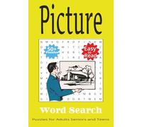 Picture - Word Search Puzzle Book: Word Searches with Easy to Read Print about Pictures, Things associated with Pictures, Photography and More | 6x9 ... Gift for Vacations, Holidays and Free Times