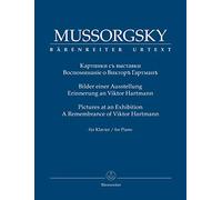 Pictures at an Exhibition. A Remembrance of Viktor Hartmann (Piano)