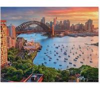 Picturesque Bay in Sydney Australia, rompecabezas de 2000 piezas (100 x 70 cm) para adultos, único para adolescentes y adultos, decoración del hogar