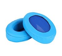 Picysa 2 Almohadillas de Repuesto Cómodas para Auriculares y Cascos, Esponja de para Brainwavz HM5, Mejora el Rendimiento de Graves, Color Azul, 2 uds.