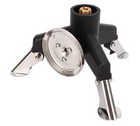 Picysa Adaptador de Lata de Gas, Cabezal de Transferencia de 3 Patas, Compacto, Resistente a Altas Temperaturas, para Viajeros que Acampan Al Aire, Todo Núcleo de Cobre, 1 Unidad