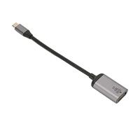 Picysa Adaptador USB C a Mini 4K 60Hz Diseño Ligero Antideslizante para Monitores de PC Aleación de Aluminio 1 Unidad