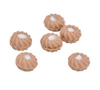 Picysa Alimentos Miniatura 1:12, Mini Simulación Vive y Linda, Crema Exquisita Comida para Casa de Muñecas, Regalo de Decoración