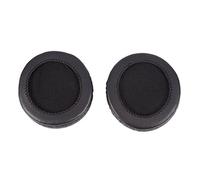Picysa Almohadillas de Repuesto Suaves para MDR-V700DJ V500DJ, Cómodo Cojín de Piel Sintética con Espuma Mejorada para un Mejor Sonido, Negro, 90 Mm, 1 par