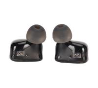 Picysa Auriculares con Controladores Dinámicos Duales, Sintonización de Alta Fidelidad, IEM para Amantes de la Música, Diseño de Resina, Conector de 2 Pines de 0,78mm (Oro Negro)