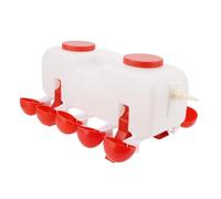 Picysa Bebedero Automático para Pollos de Gran Capacidad, Vasos para Beber de Aves de Corral, Estructura Fuerte Cuidadosamente Dispuesta para árboles de Patio
