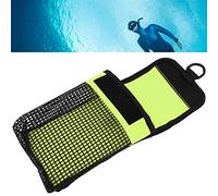 Picysa Bolsa de Buceo de Malla Estuche de Transporte Portátil Liviano para Buceo y Esnórquel Verde Fluorescente 7.9x5.1x2.4in (Verde Fluorescente)