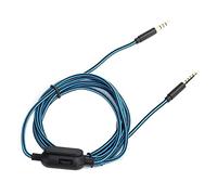 Picysa Cable de para Auriculares de 3,5 Mm con Control de Volumen para A30 A40 A10 Sonido de Alta Resolución Extensión de Cobre OFC de 2 M