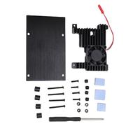 Picysa Caja de Placa de Desarrollo de Aleación de Aluminio con Ventilador de Refrigeración Pasivo para Orange Pi 3B, Diseño Duradero para una Disipación óptima del Calor