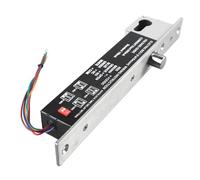 Picysa Cerradura de Embutir Eléctrica DC12V con Placa de Circuito Inteligente y Detección de Pestillo para Puertas Metálicas de Vidrio y Madera