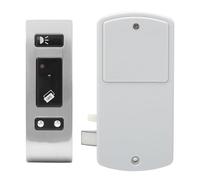 Picysa Cerradura Electrónica Inteligente para Gabinete con Administración de 4 Niveles para Seguridad de Sauna sin Llave, 1 Tarjeta Maestra, 12 Tarjetas de Camarero y Desbloqueo d