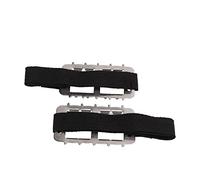 Picysa - Crampones de 10 dientes antideslizantes para zapatos con puntas de acero inoxidable para botas de senderismo, actividades de invierno al aire libre