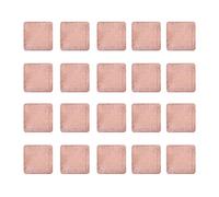 Picysa Disipador de Calor Almohadilla de Cobre Shim Enfriamiento Rápido CPU Kit de Enfriador Térmico para GPU VRAM RAM 100 Piezas 15x15 Mm (0. zm)