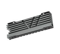 Picysa Disipador de Calor SSD M.2 NVME 2280 para un Rendimiento de Refrigeración Mejorado con Diseño de Doble Cara para PC y Material de Aleación Delgada 73x23,8x11 Mm (Gris)