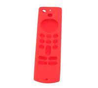 Picysa Funda de Silicona para Mando a Distancia Fire TV Stick, Funda de Silicona para Mando a Distancia Fire TV Stick, Protectora de Antideslizante con Cordón de 3.ª Generación (Conjunto Rojo)
