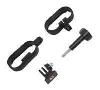 Picysa - Funda protectora para cámara de acción para GO 3 3S, incluye 2 fundas ABS para vertical y horizontal con adaptador estándar de 2 garras para mochila y soporte de ventosa para coche