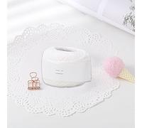 Picysa Hilo de Algodón de Encaje Suave y Liso para Crochet y Manualidades, 100% Algodón, Variaciones de Colores Vibrantes (6602 blanco lechoso)