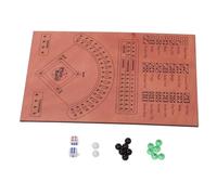 Picysa Juego de Mesa de Dados de Béisbol de Madera Maciza de Primera Calidad, Divertido Juego de Mesa de Batalla de Béisbol para Reuniones Familiares de Vacaciones