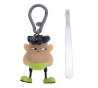 Picysa - Juguete antiestrés para tirar del cabello, juguete antiansiedad, llavero con mechas de pelo de silicona para regalos de Navidad, regalos de fiesta, precio de clase