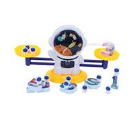 Picysa Juguete Educativo Lindo del Juego de Matemáticas del Equilibrio para los Niños Que Aprenden la Lógica de Conteo, Ideal para la Escuela en Casa, Plástico 10.39 X 2.76 X 6.3in (Amarillo)