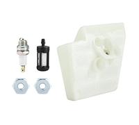 Picysa Kit de Bujías de Filtro de Aire para Motosierra 026 MS260, Juego de Repuesto de para Carburador, Adecuado para Trabajadores Forestales