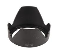 Picysa Lente de 18-200 Mm Parasol de Lente de 72 Mm 10 × 10 × 5 EW 78D Reemplazo de Parasol de ABS EF S 18 200 F 3.5 .6 IS