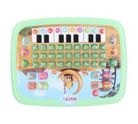 Picysa Máquina de Aprendizaje árabe para Niños, Juguete Educativo Interactivo para el Desarrollo Temprano del Lenguaje, 28 Alfabetos y 10 Números, Plástico, 18 X 24 X 2 Cm (Verde)