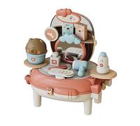 Picysa - Mochila de simulación para niños, juguete de oso, juego para juego de rol con diseño realista, juguete de aventura de ciencia ficción portátil (escriba 4)