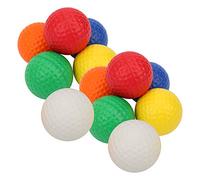 Picysa Pelota de de PU, 12 Piezas, Pelotas de Práctica Suaves para Uso Doméstico, Material de PU Seguro y No Tóxico, Multicolor, 1,7 Pulgadas