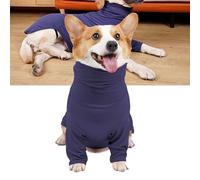 Picysa Pijamas para Perros Camisa Elástica Suave y Transpirable para Aliviar la Ansiedad de Las Mascotas en Interiores y Exteriores 1 Unidad (XS)