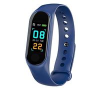 Picysa Rastreador de Ejercicios Monitor de Ritmo Cardíaco a Prueba de Agua Banda de Ejercicios Inteligente para un Estilo de Vida Activo Pulsera de M3 Pantalla HD de 0,96 Pulgadas (Negra)