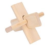 Picysa Rompecabezas Inteligente con Bloqueo de Juguete, Rompecabezas de Madera Clásico para Ancianos y Niños, Promueve Dedos Flexibles y Relajación, Mejora la Comprensión de la Cultura China,