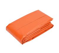 Picysa Saco de Dormir de Emergencia para Clima Frío, Colchoneta Reflectante Ligera a Prueba de Humedad para Acampar, 1 X 213x91cm, Naranja