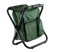 Picysa Silla Enfriadora de Mochila, Asiento Plegable Ligero de Gran Capacidad para Playa, Camping y Senderismo, Acero y Tela Oxford (#4)