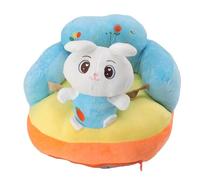 Picysa Sofá de Apoyo para Bebés, Tumbona de Felpa Ajustable para Bebés, Entrenamiento para Sentarse en Entornos Domésticos y Exteriores (Patrón de Conejo)
