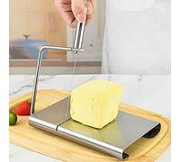 Picysa Tabla Cortadora de Queso de Acero Inoxidable con 6 Cables de Corte para Cortar Queso Fácilmente en la Cocina
